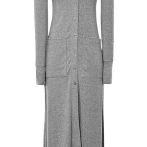 Reiss Gray Long Sleeve Robe